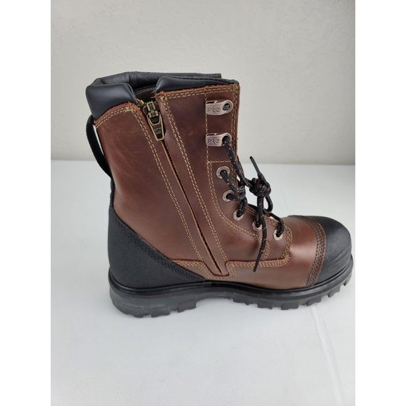 Timberland Pro Caprock 8″ A11T9 Alloy Toe Zip Up - Picture 5 of 7